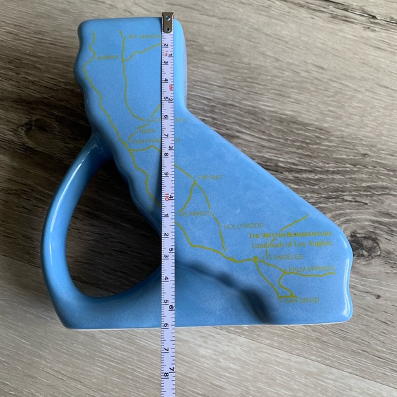 “California State” Blue Vase/Organizer, the Landmark of Los Angeles - Picture 7 of 16